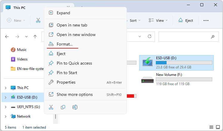 Comment créer une clé USB bootable UEFI