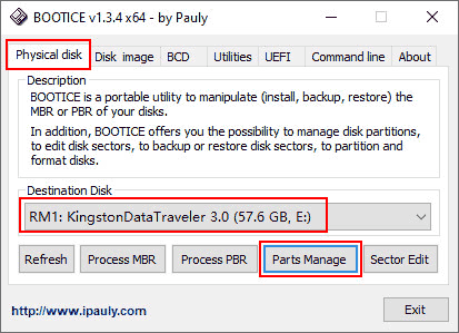 Comment créer une clé USB bootable UEFI et Legacy