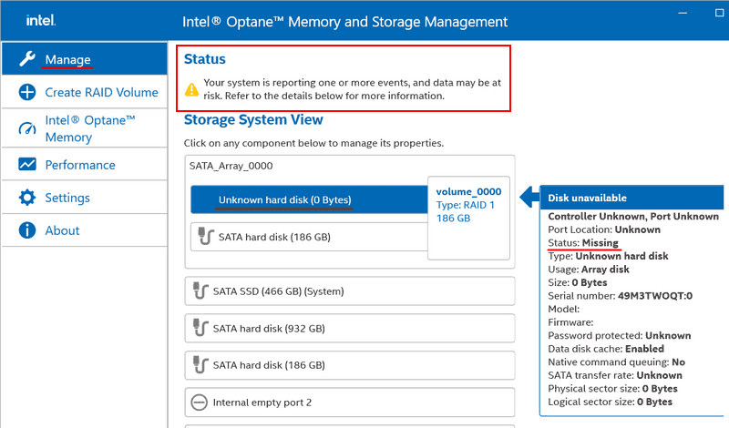 Comment activer Intel Rapid