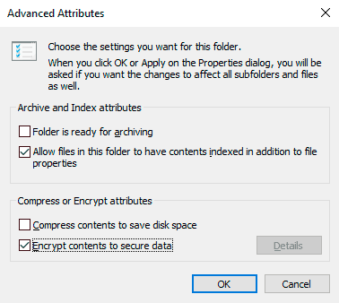 Chiffrement de fichiers et de dossiers sous Windows BitLocker et EFS