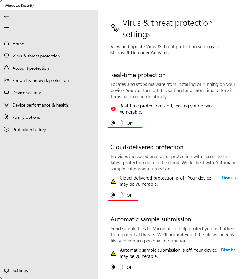 Comment désactiver Windows Defender sur Windows 11