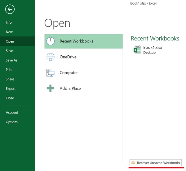 Comment récupérer un fichier Microsoft Excel non enregistré ou écrasé Comment récupérer un fichier Microsoft Excel non enregistré ou écrasé