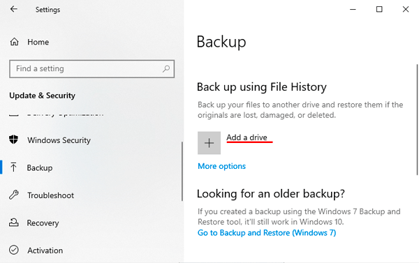 Utilisation, configuration et récupération de fichiers à l'aide de la fonctionnalité « Historique des fichiers » dans Windows 10 Utilisation, configuration et récupération de fichiers à l'aide de la fonctionnalité « Historique des fichiers » dans Windows 10