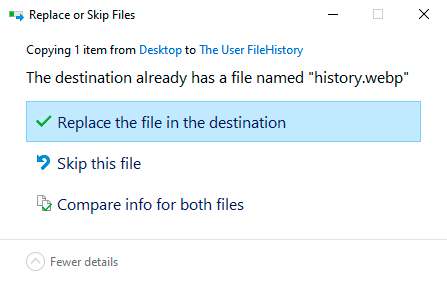 Utilisation, configuration et récupération de fichiers à l'aide de la fonctionnalité « Historique des fichiers » dans Windows 10 Utilisation, configuration et récupération de fichiers à l'aide de la fonctionnalité « Historique des fichiers » dans Windows 10