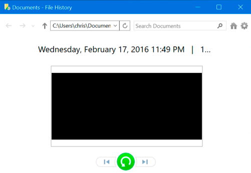 Utilisation, configuration et récupération de fichiers à l'aide de la fonctionnalité « Historique des fichiers » dans Windows 10 Utilisation, configuration et récupération de fichiers à l'aide de la fonctionnalité « Historique des fichiers » dans Windows 10