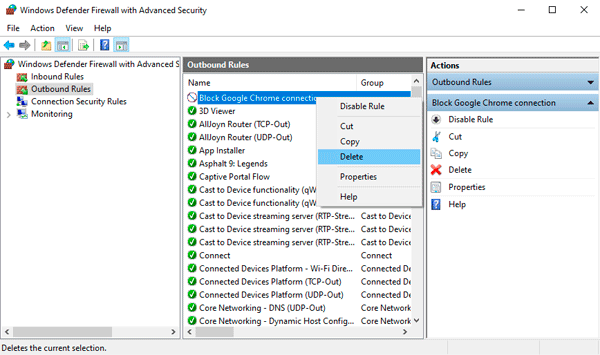 How can I setup and shutdown Windows Firewall