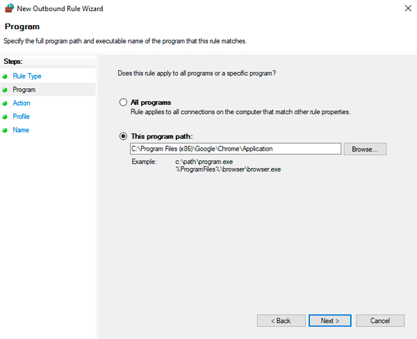 How can I setup and shutdown Windows Firewall