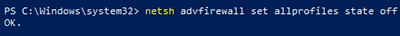 How can I setup and shutdown Windows Firewall