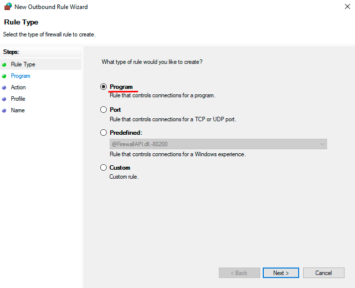 How can I setup and shutdown Windows Firewall