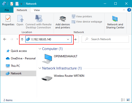 Comment connecter un NAS sous Windows