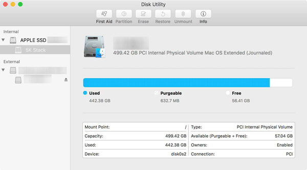 Créer un RAID logiciel sous macOS
