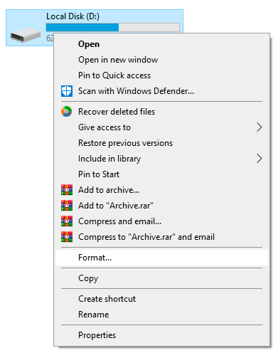 Convertir RAW en NTFS sans perte de données