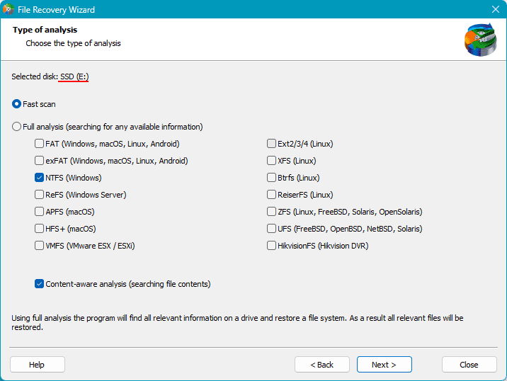 Récupération de données à partir d'un disque NVMe