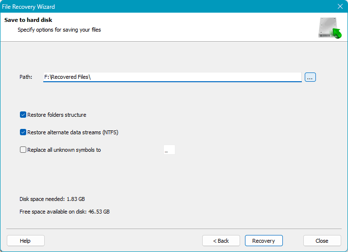 Récupération de données à partir d'un SSD