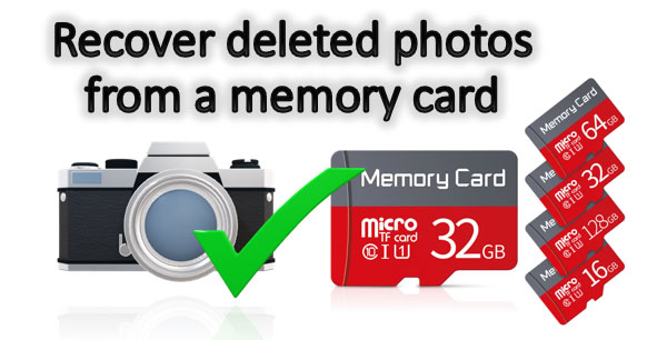 Comment récupérer des photos supprimées d’une carte mémoire