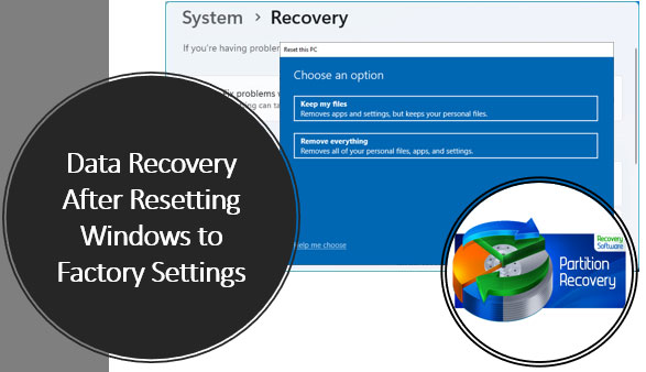 Récupération de Données Après Réinitialisation de Windows aux Paramètres d’Usine