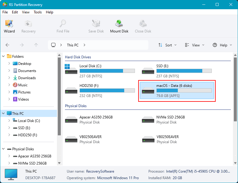 Récupération de données depuis des machines virtuelles Parallels Récupération de données depuis des machines virtuelles Parallels