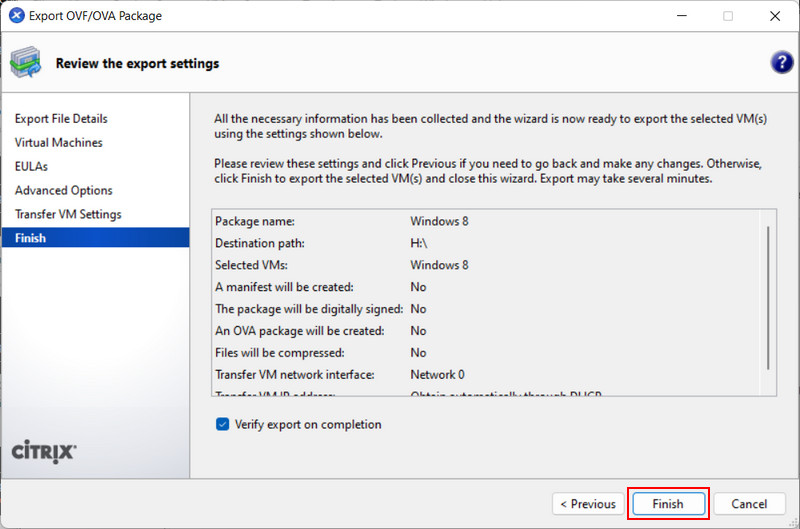 Transférer une machine virtuelle XenServer vers VirtualBox