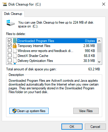 Nettoyage de disque Windows - suppression sécurisée des fichiers