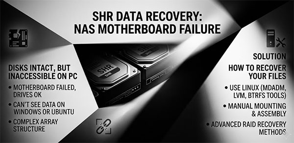 Récupération d’un pool de stockage (SHR/SHR2) après une panne matérielle d’un NAS Synology