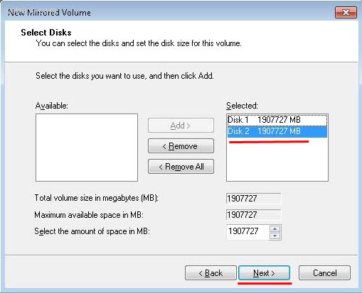 Configurer un RAID logiciel 0, 1 sous Windows