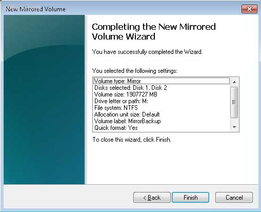 Configurer un RAID logiciel 0, 1 sous Windows