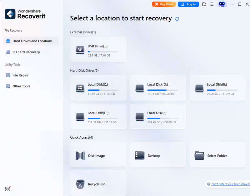 Recover Data from VMDK Disks - Recoverit Data Recovery