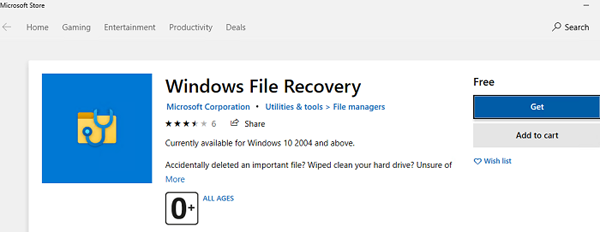 Comment utiliser Windows File Recovery