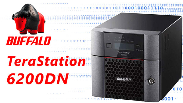 Restauration facile Buffalo TeraStation TS6200DN 2 baies — RAID 1/0 sans risque